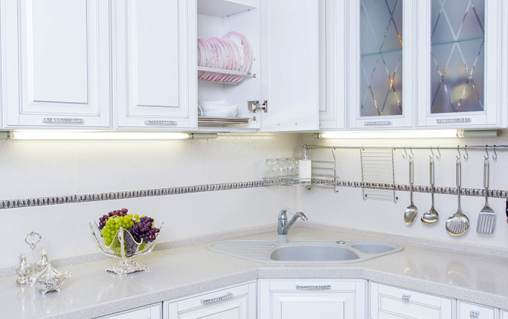 Кухня Виконт белый